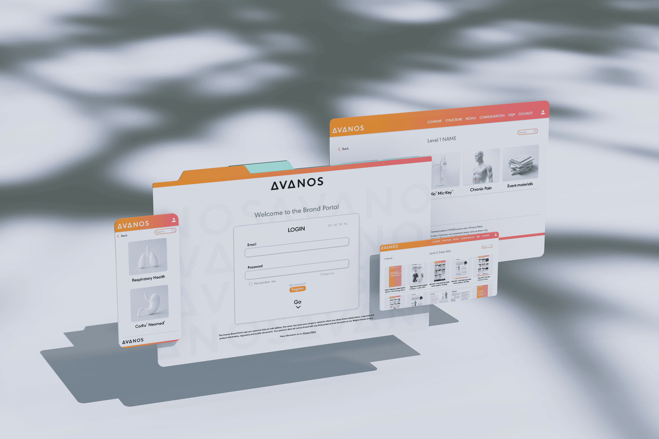 Avanos – Brand portal op maat